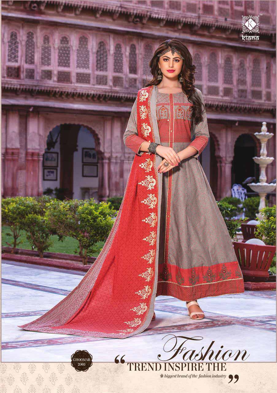 Ghoomar Vol-2 Kiana Lawn Cotton Embroidery Kurti Ghoomar Vol-2 Kiana Lawn Cotton Embroidery Kurti